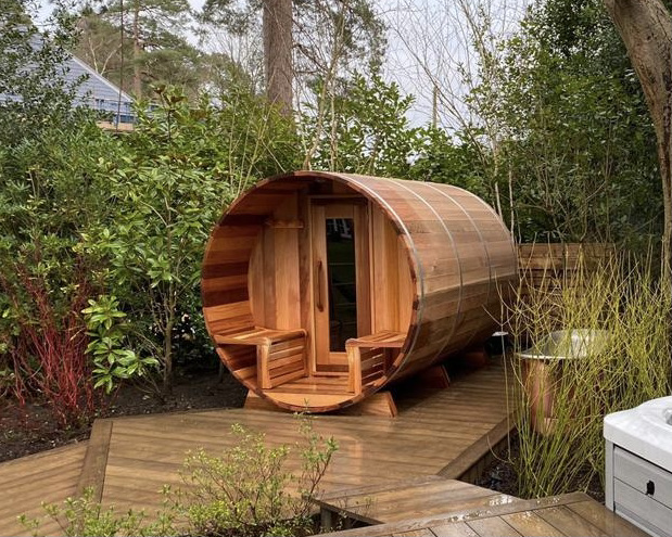 High quality Canadian Red Cedar wood Saunas